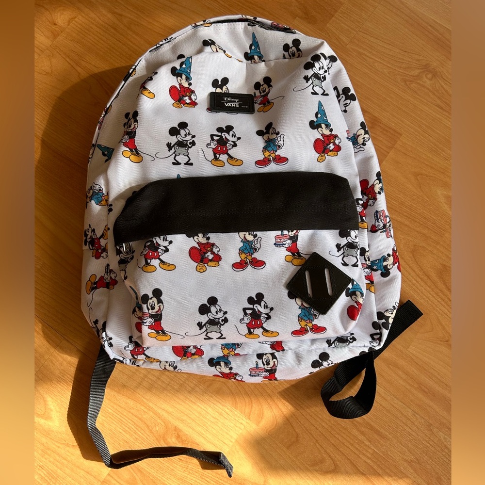 Vans x Disney (2018) Backpack Mickey Mouse Through the years